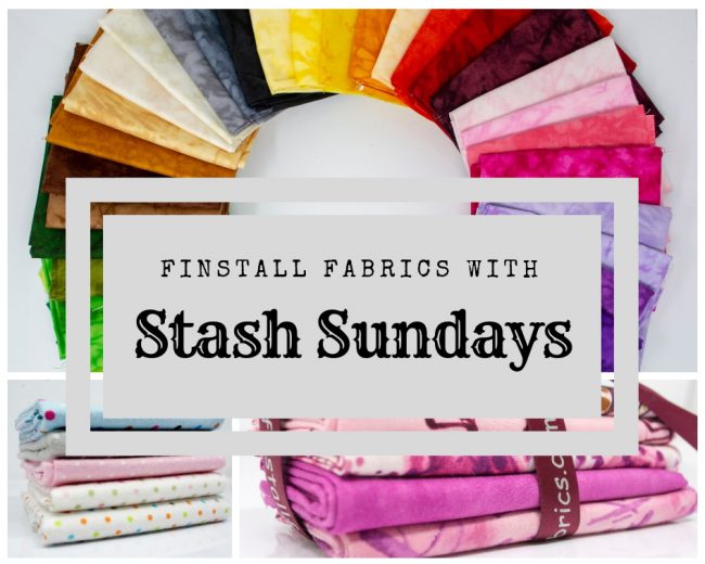 finstall fabrics stash sunday