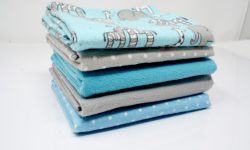 aqua safari flannel cotton fat quarter bundle