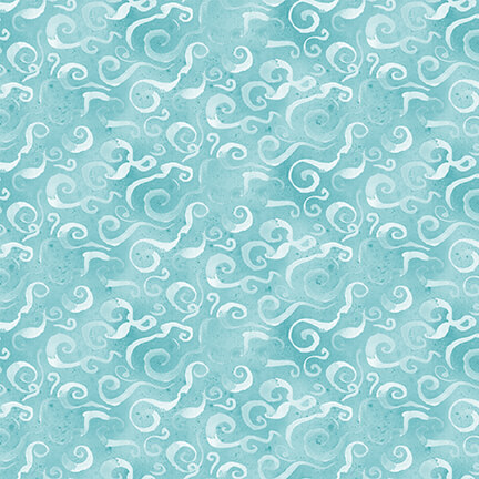 Aqua scroll